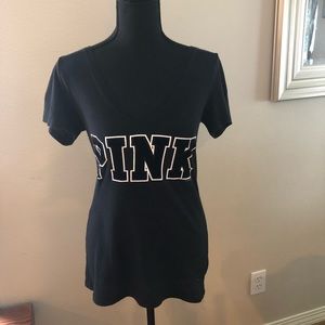 PINK Black T-shirt